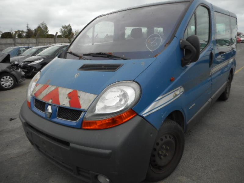 Capot RENAULT TRAFIC 2 PHASE 1 (10/2001 => 08/2006)