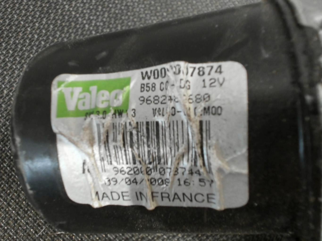 Moteur essuie glace avant gauche CITROEN C4 PICASSO 1 - Cazenave