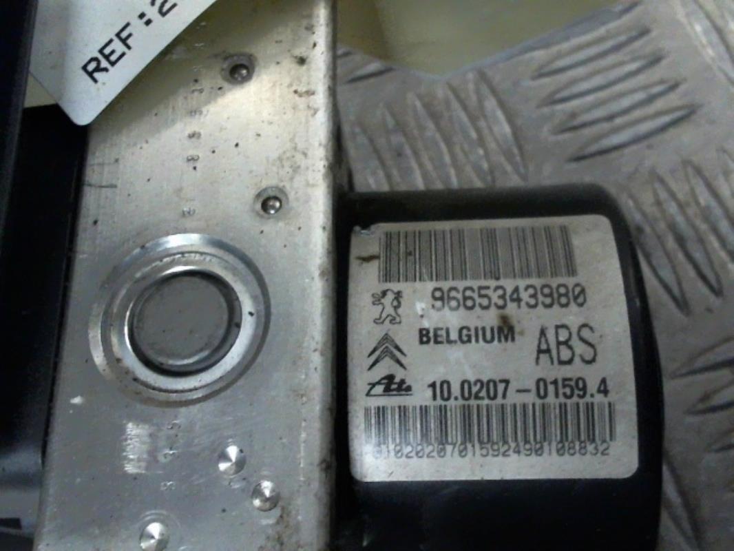 Bloc ABS (freins anti-blocage) PEUGEOT 207 PHASE 1 (04/2006 => 07/2009)