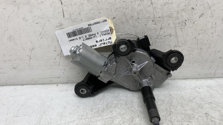 Moteur essuie glace arriere RENAULT SCENIC 3 PHASE 2 (12/2011 => 03/2013)