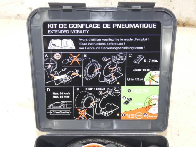 GROUPE PSA : Utilisation kit anti-crevaison (kit 2 pieces) 