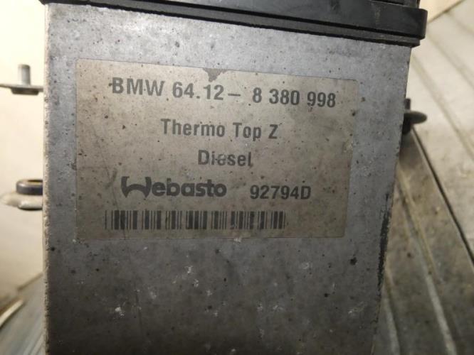 Chauffage auxiliaire Webasto Thermo Top Z diesel BMW E46 chauffage  auxiliaire 64