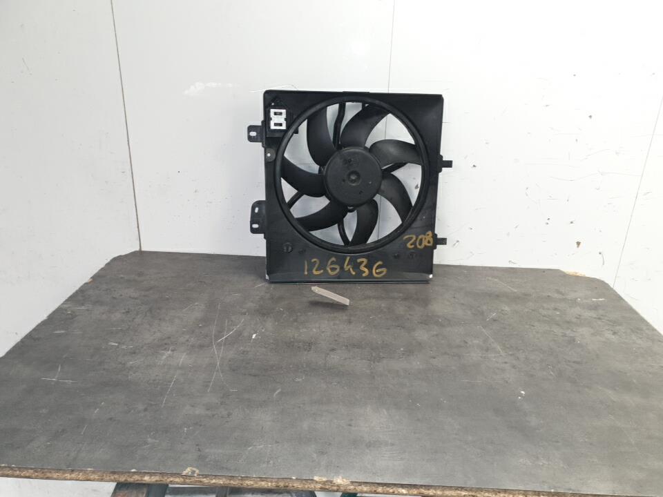Moto ventilateur radiateur peugeot 208 1 phase 2