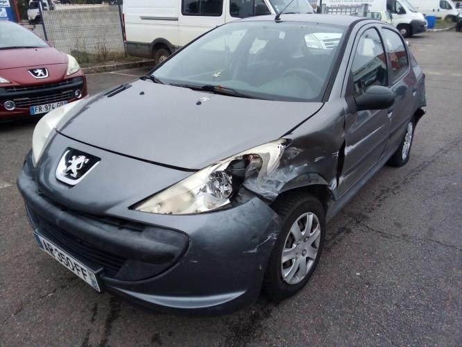 COMMODO COMPLET COM CONTACTEUR TOURNANT COMMODO ESSUIE GLACE COMMODO PHARE  PEUGEOT 206 1 RÉFÉRENCE 96605681XT - 6242C1