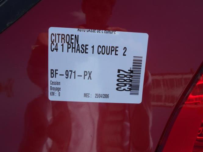 Ecran GPS CITROEN C4 1 PHASE 1 COUPE Essence