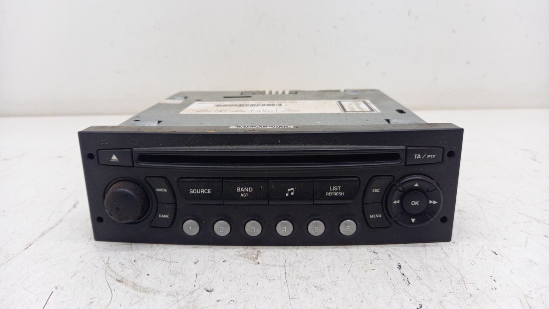 Autoradio occasion PEUGEOT 307 Phase 2 06-2005->03-2008 2.0 HDI