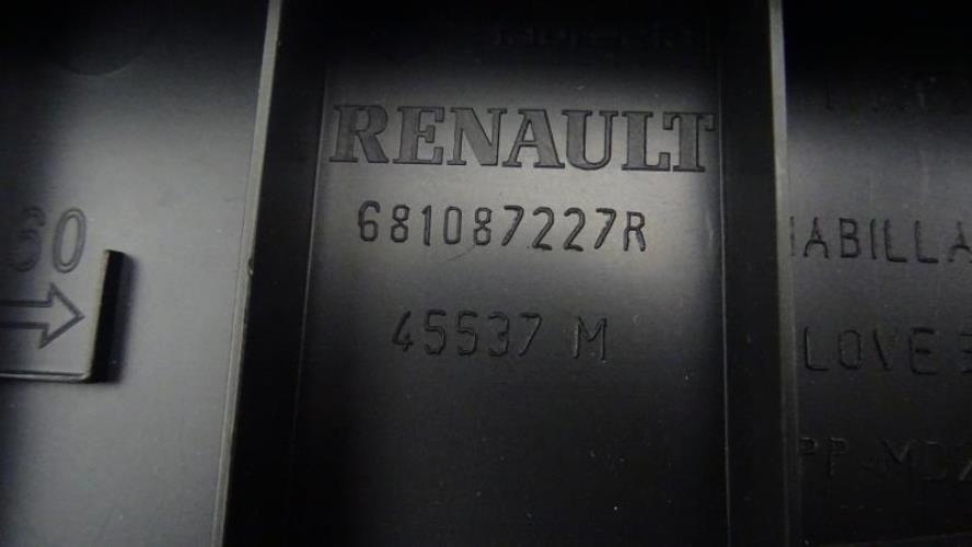 Boîte à gants couvercle poignée bouton ouvreur couleur noire 681089881R  pour Renault Clio MK4 2012-2018 fabriqué en turquie de haute qualité
