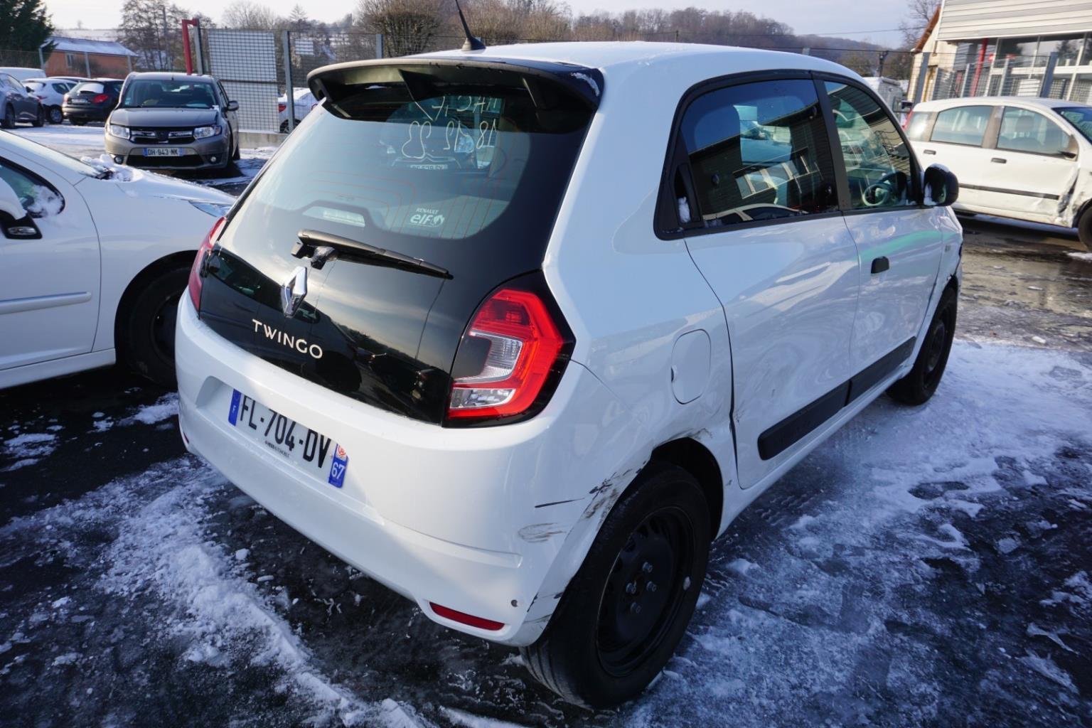 Vitre arriere droit pour RENAULT TWINGO 3 PHASE 1 d'occasion - Jaqu'Auto