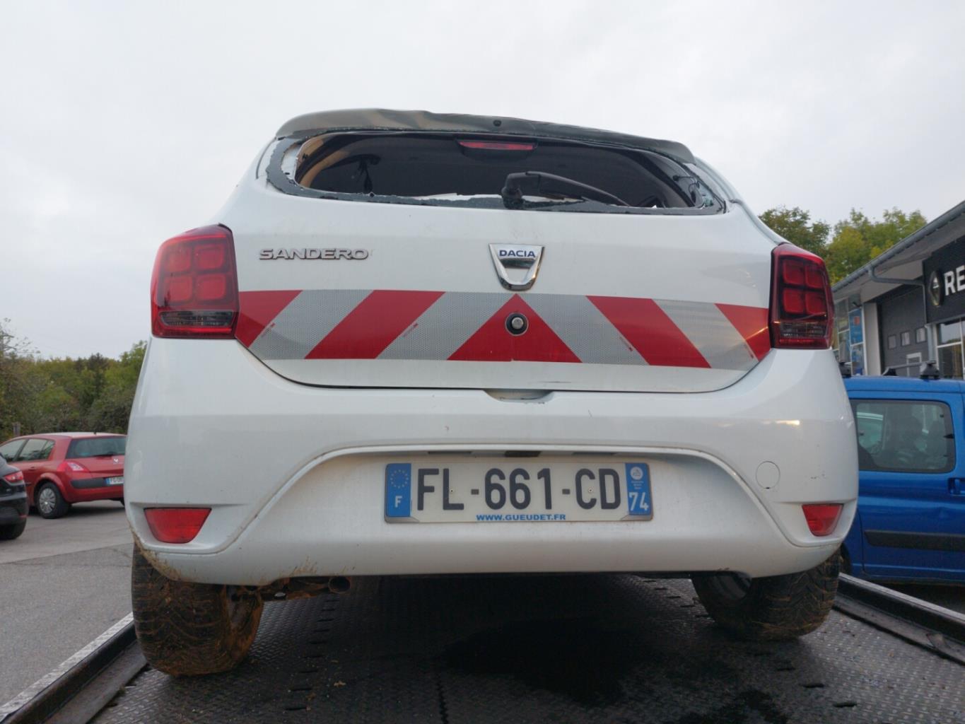 Mando luces de Dacia Sandero ii 2012-0 de segunda mano