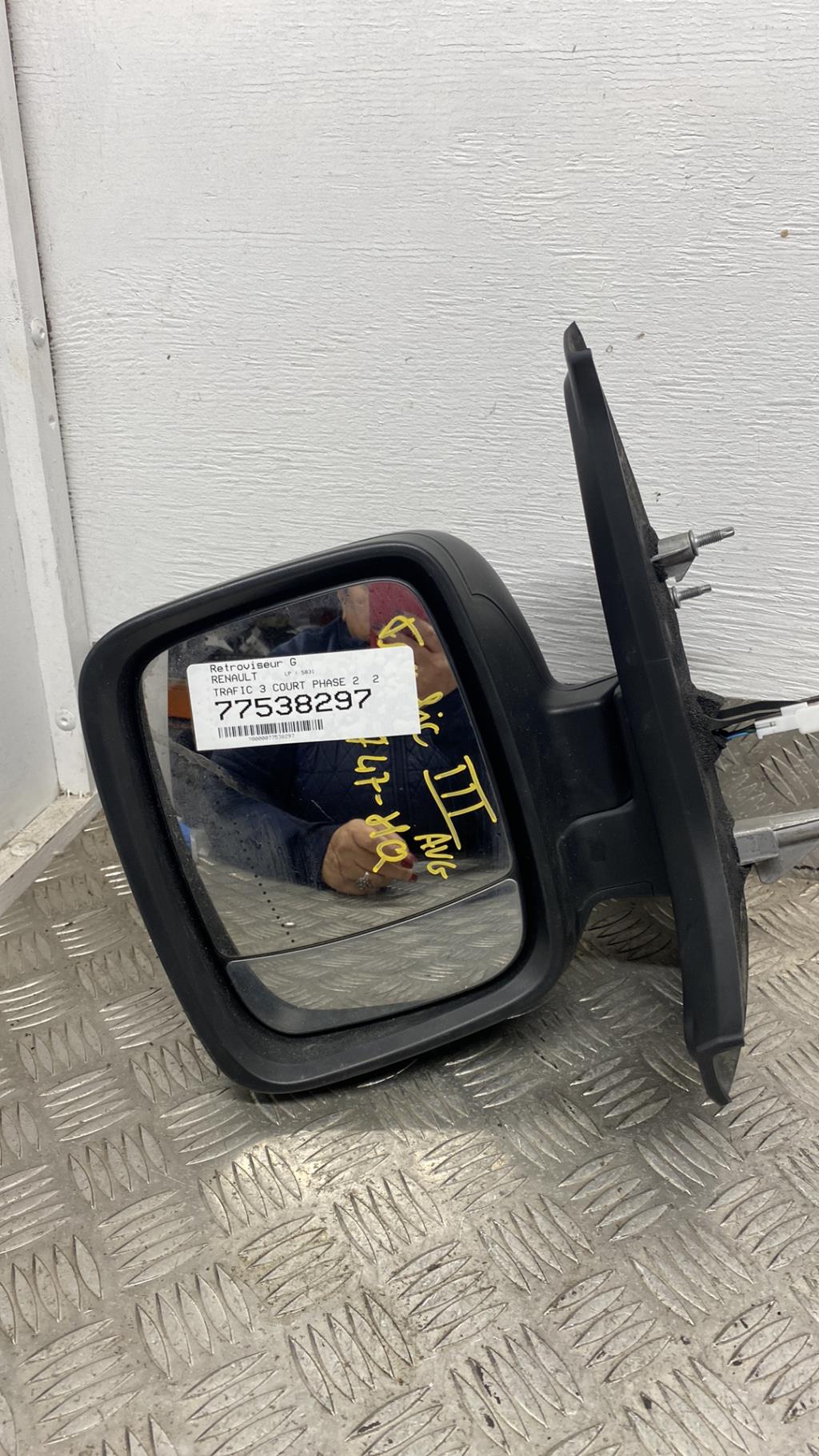 Miroir rétroviseur pour Renault Trafic 3