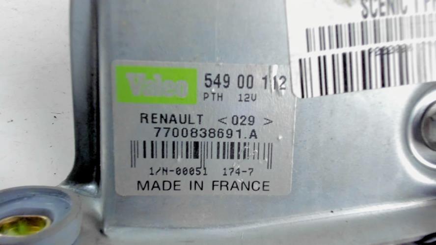 Image Moteur essuie glace arriere - RENAULT SCENIC 1