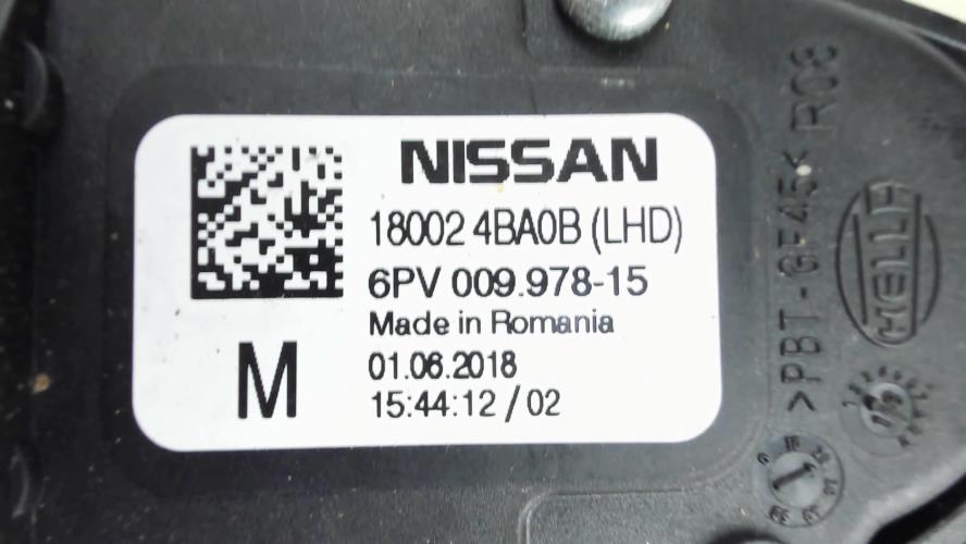 Image Potentiometre de pedale de gaz d'accelerateur - NISSAN QASHQAI 2