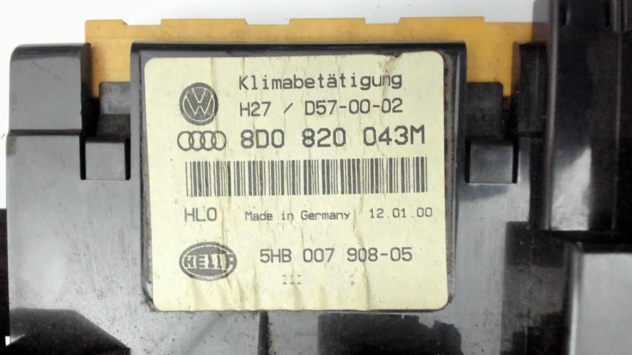 Image Commande chauffage - AUDI A4 1