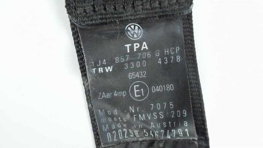 Image Ceinture avant droit - VOLKSWAGEN GOLF 4