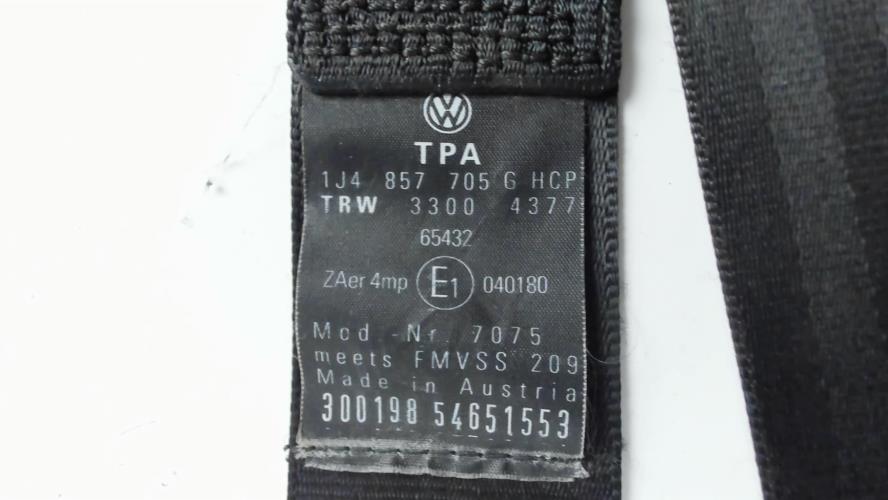 Image Ceinture avant gauche - VOLKSWAGEN GOLF 4