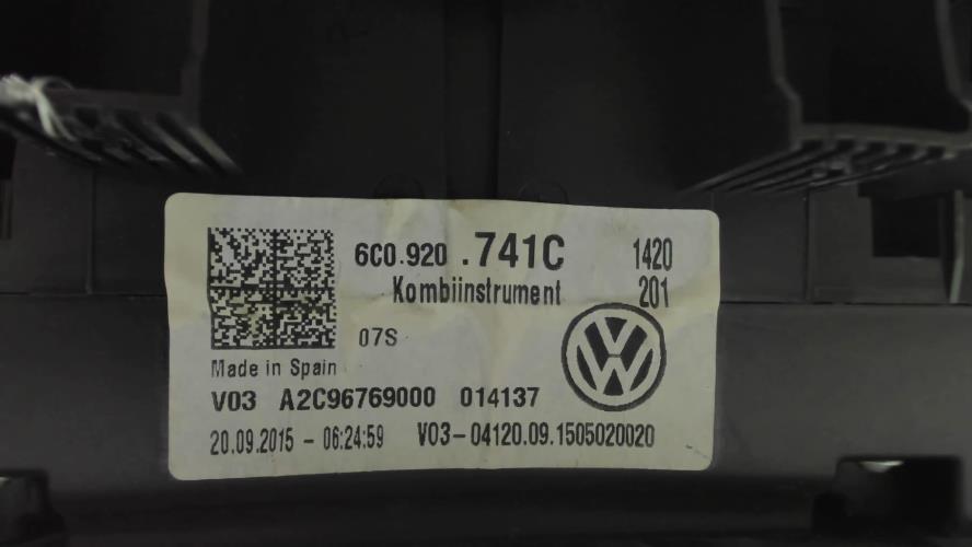 Image Compteur - VOLKSWAGEN POLO 5