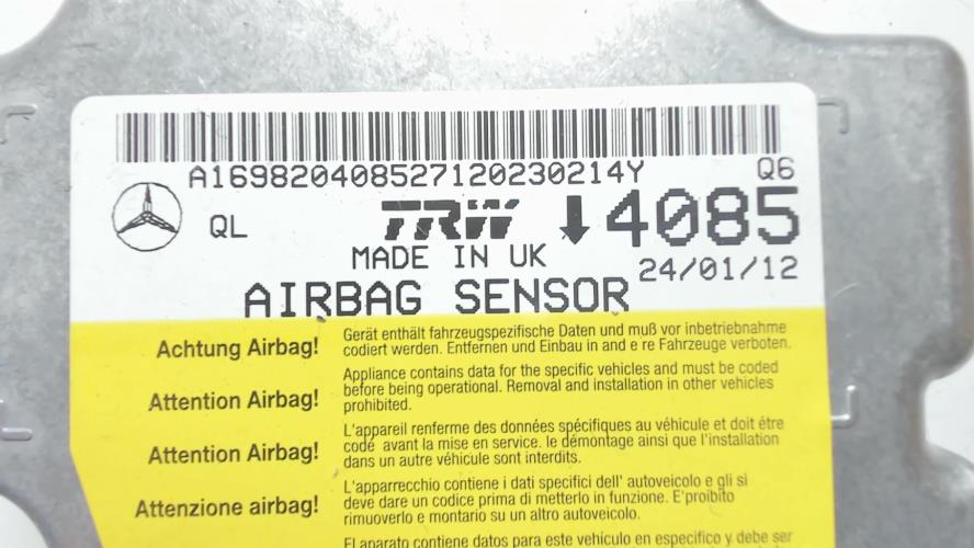 Image Boitier air bag - MERCEDES CLASSE A 169