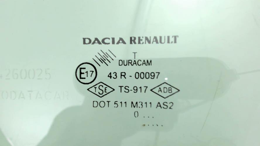 Image Vitre arriere droit - DACIA LOGAN 1