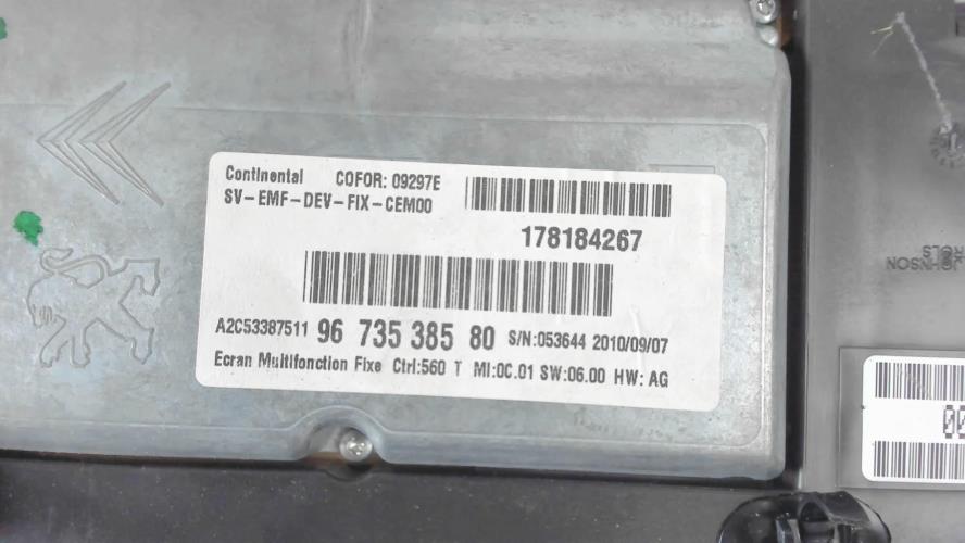 Image Compteur - CITROEN C4 PICASSO 1