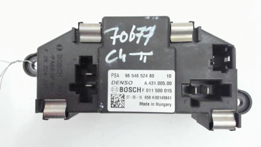 Image Resistance chauffage - CITROEN C4 PICASSO 1