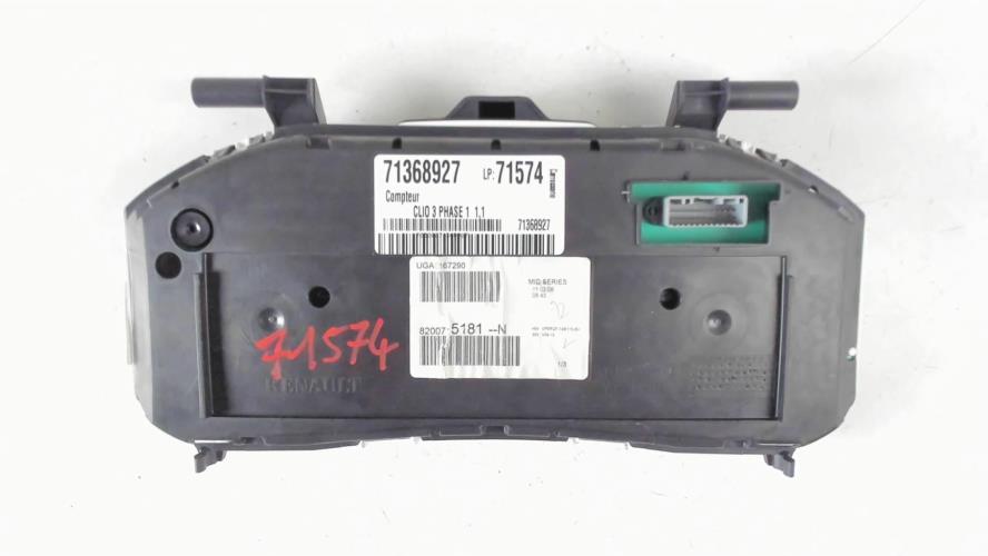 Image Compteur - RENAULT CLIO 3