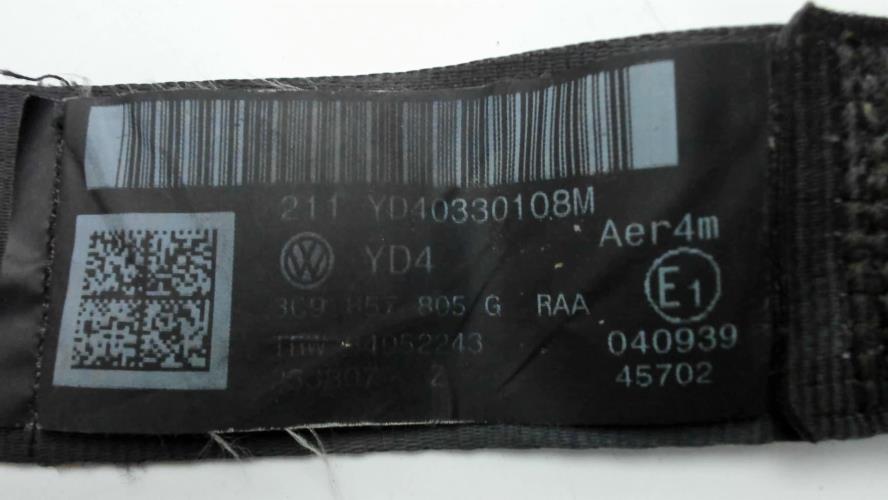 Image Ceinture arriere gauche - VOLKSWAGEN PASSAT 5