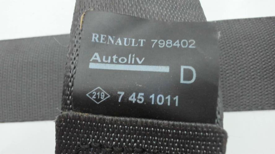 Image Ceinture arriere droit - RENAULT GRAND SCENIC 2