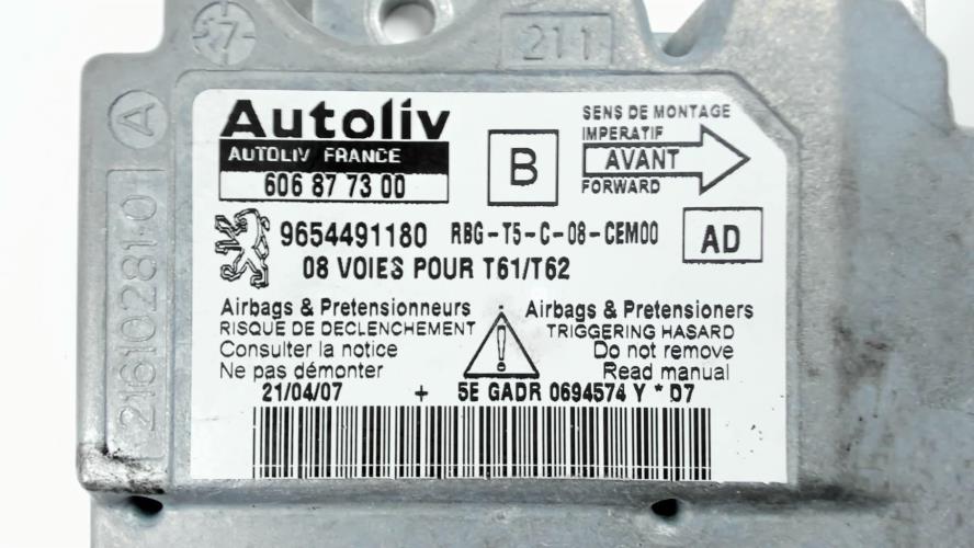 Image Boitier air bag - PEUGEOT 307