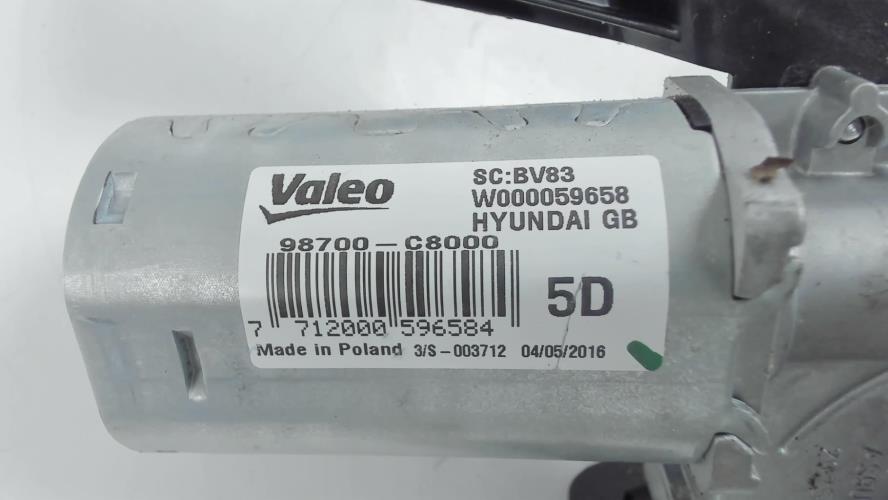 Image Moteur essuie glace arriere - HYUNDAI I 20 2