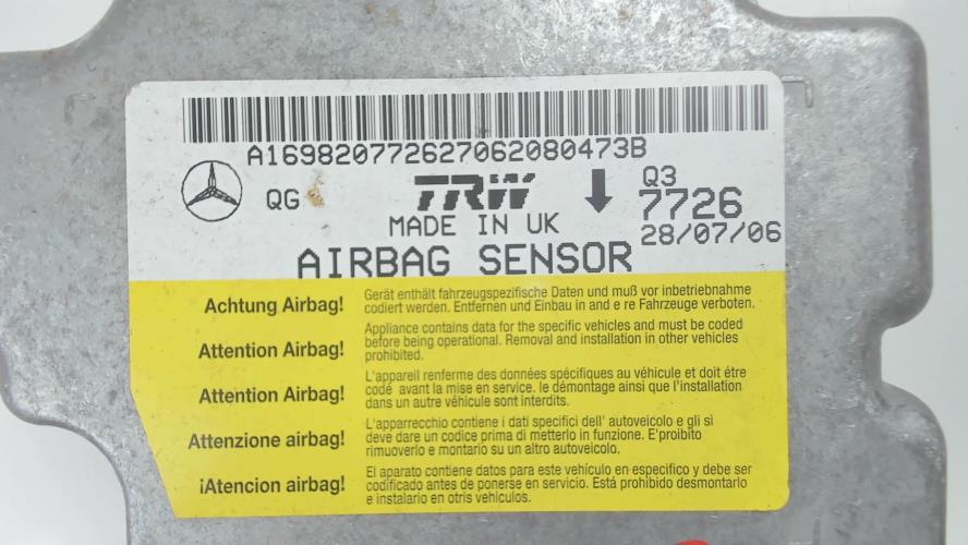 Image Boitier air bag - MERCEDES CLASSE B 245