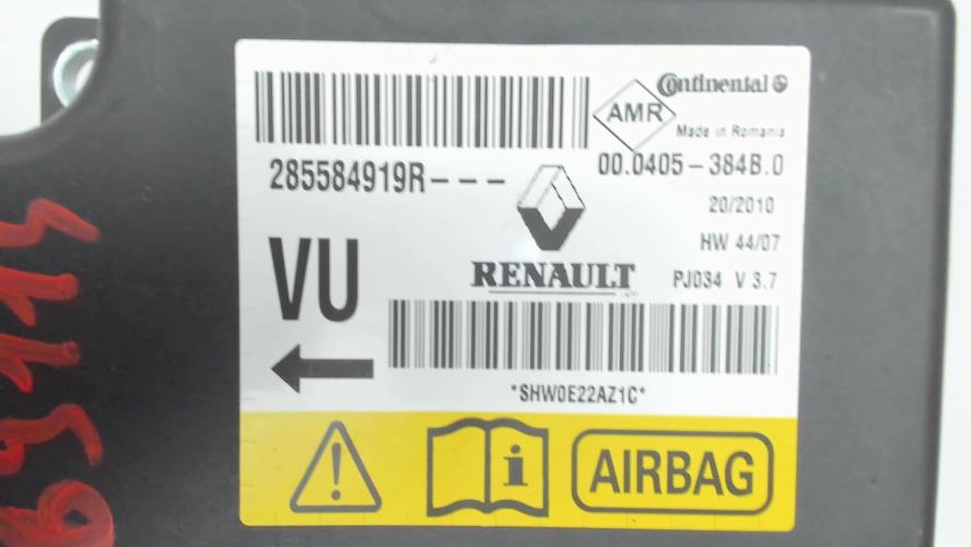 Image Boitier air bag - RENAULT GRAND SCENIC 3