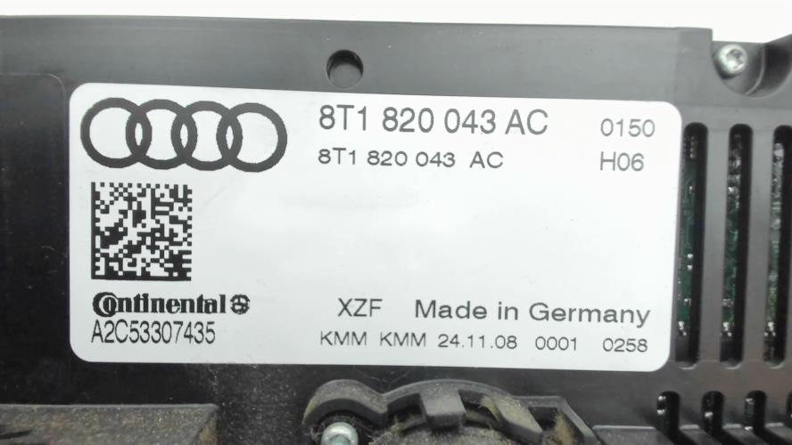 Image Commande chauffage - AUDI A4 3