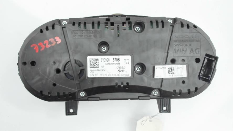 Image Compteur - AUDI A3 3