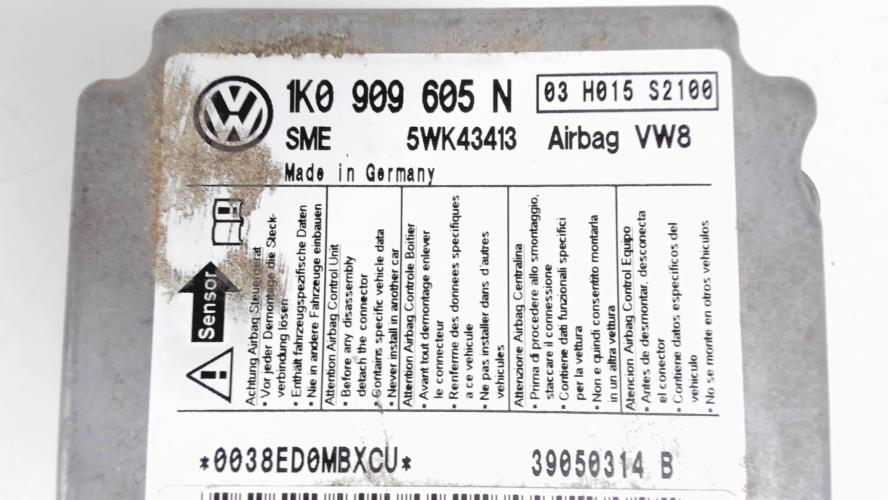 Image Boitier air bag - VOLKSWAGEN GOLF 5