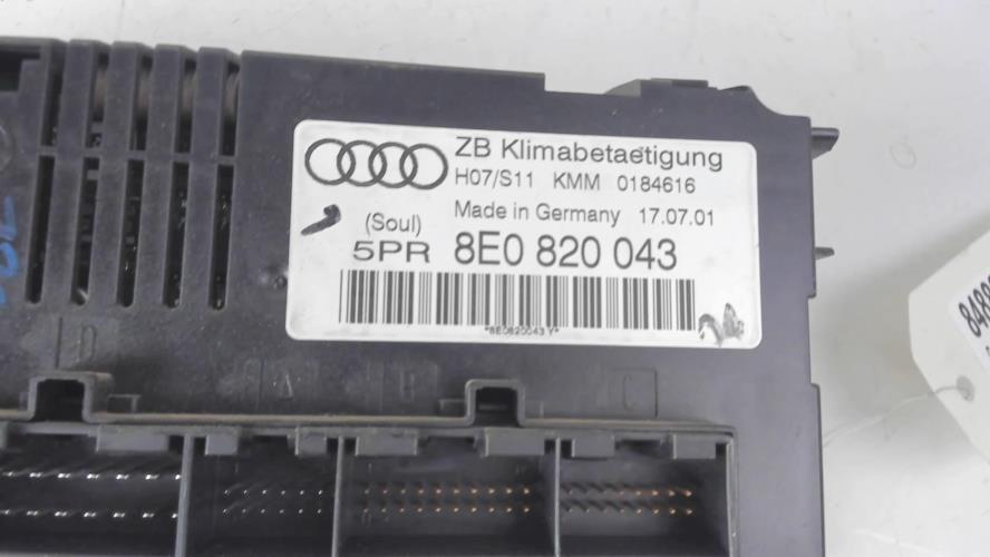 Image Commande chauffage - AUDI A4 2