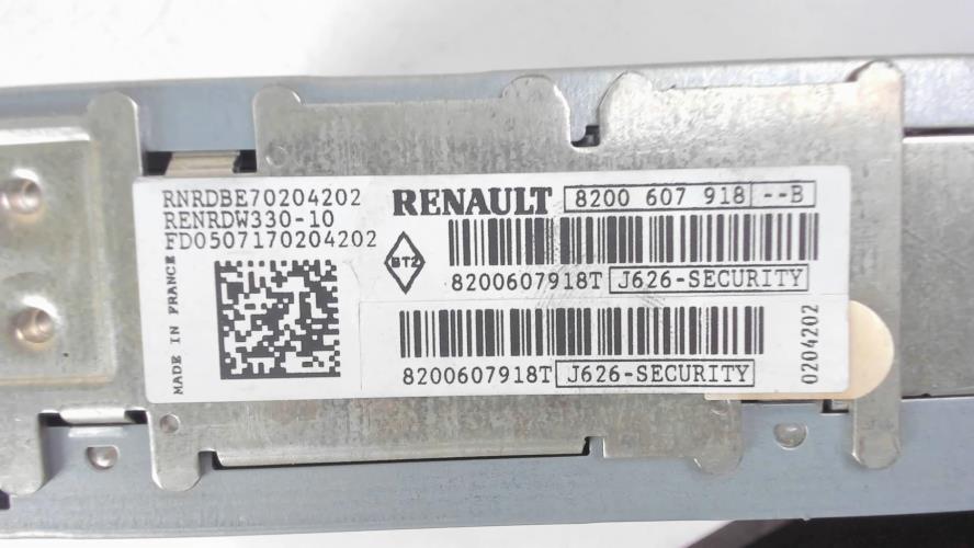 Image Autoradio - RENAULT GRAND SCENIC 2