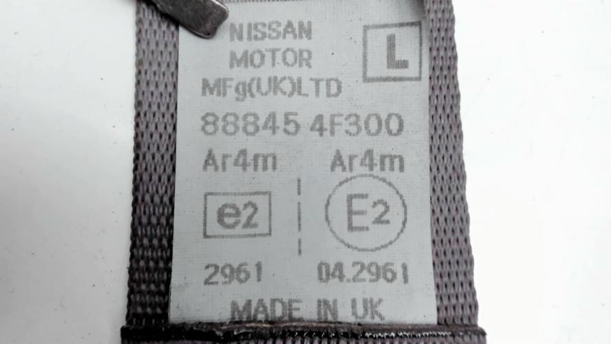 Image Ceinture arriere gauche - NISSAN MICRA 2