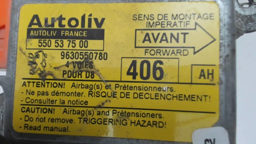 Image Boitier air bag - PEUGEOT 406