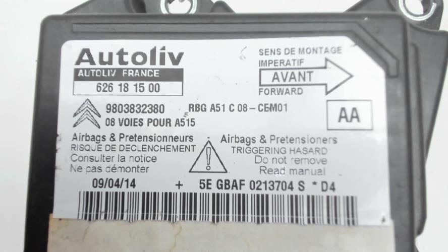 Image Boitier air bag - CITROEN C3 2