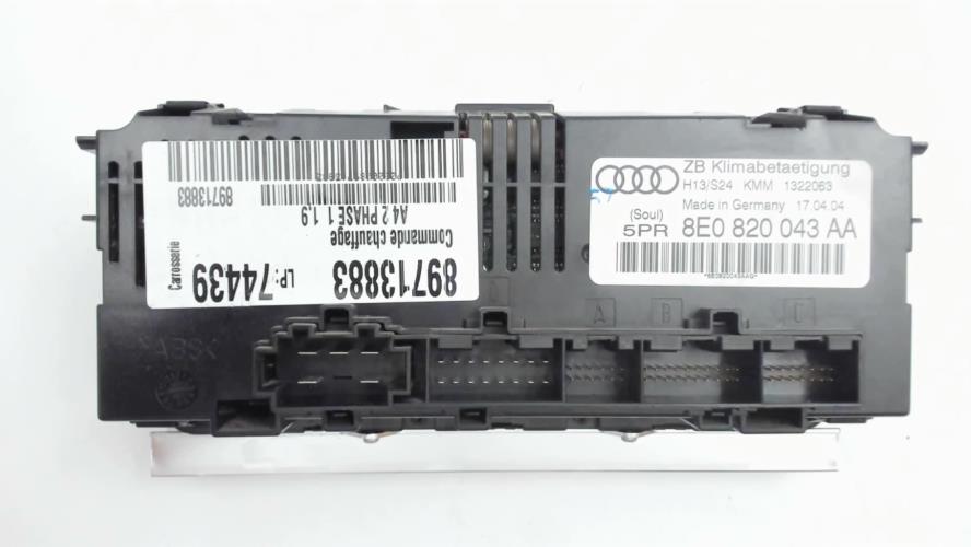 Image Commande chauffage - AUDI A4 2