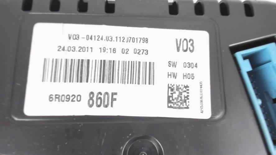 Image Compteur - VOLKSWAGEN POLO 5