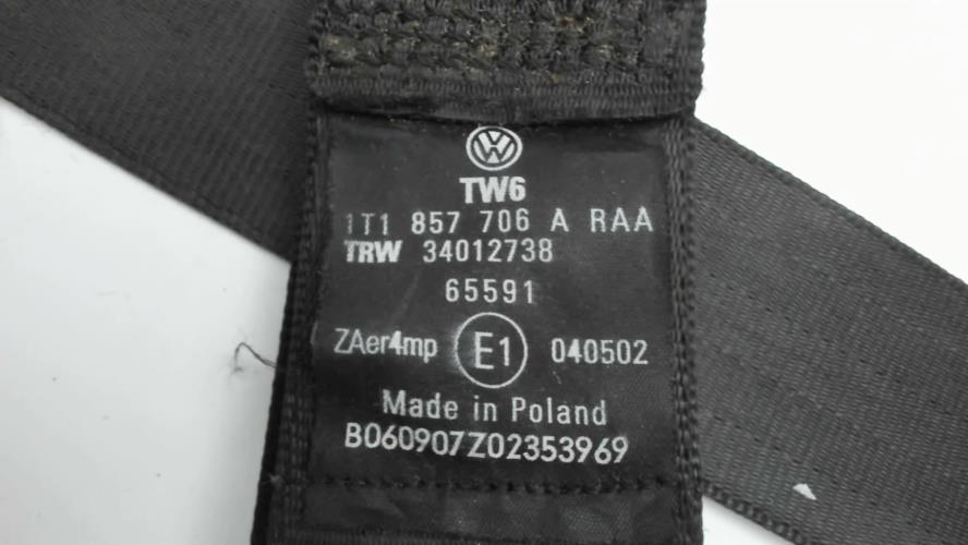 Image Ceinture avant droit - VOLKSWAGEN TOURAN 1