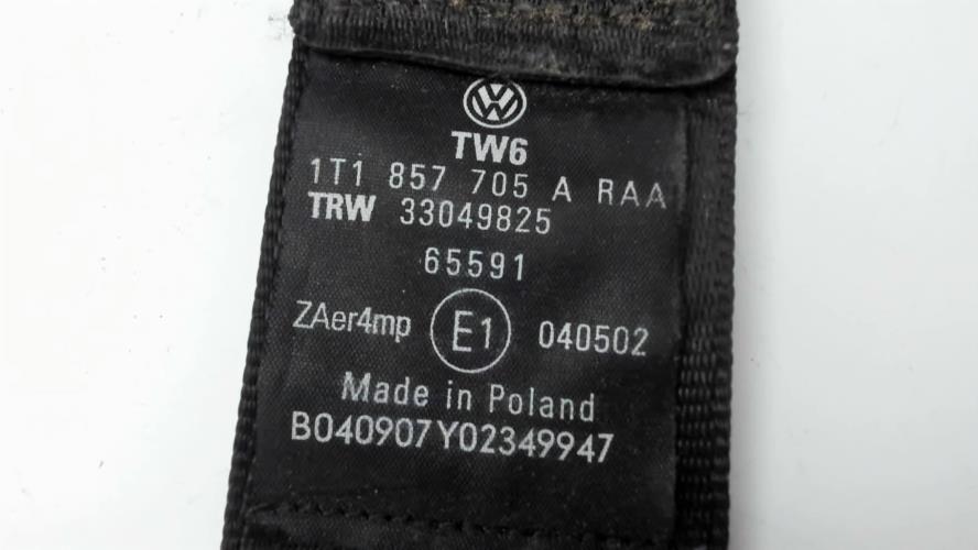 Image Ceinture avant gauche - VOLKSWAGEN TOURAN 1