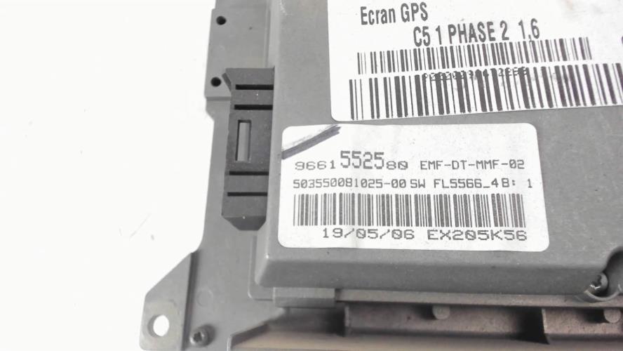 Image Ecran GPS - CITROEN C5 1