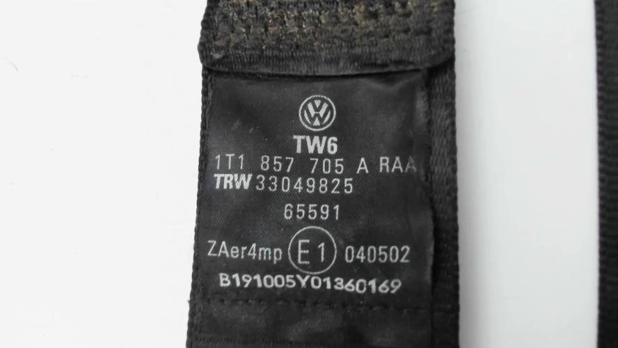 Image Ceinture avant gauche - VOLKSWAGEN TOURAN 1