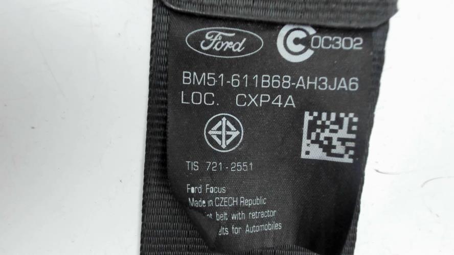 Image Ceinture arriere droit - FORD FOCUS 3