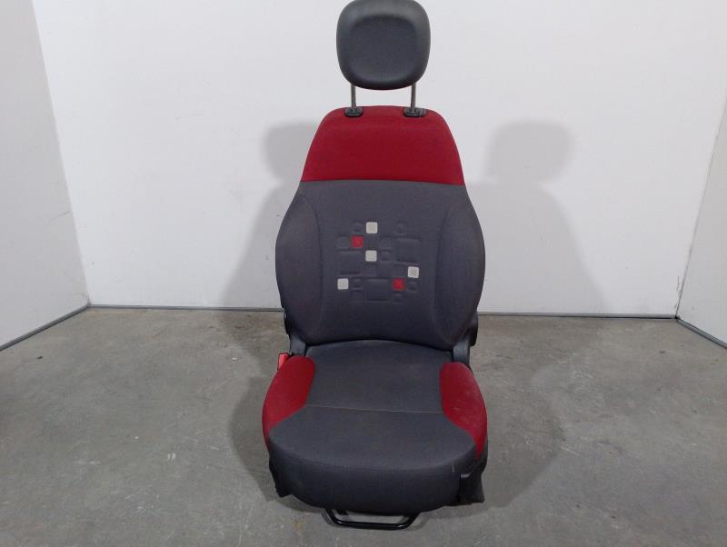 Housse assise de siege avant gauche gris foncé rouge Fiat 185656365 pour fiat  panda 3 III easy de 2012 à 2016 réglage siege manu - DGJAUTO