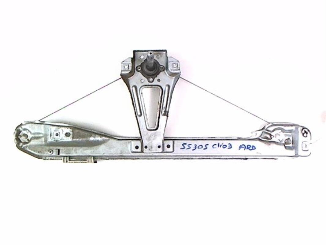 Mécanisme De Lève-Vitre Droit Arrière Clio 3 8200291155 Renault ARD